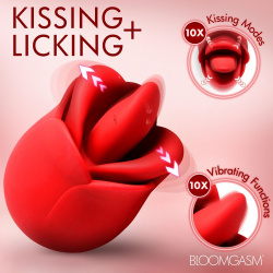 Petal Kiss Kissing and Licking Vibrator