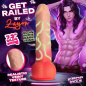 K-Pop Idols Zayen Silicone Dildo with Balls K-Pop Idols Zayen Silicone Dildo with Balls