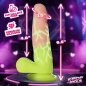 K-Pop Idols Reiven Silicone Dildo with Balls K-Pop Idols Reiven Silicone Dildo with Balls