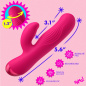 Flexible Ribbed Silicone Rabbit Vibrator Flexible Ribbed Silicone Rabbit Vibrator