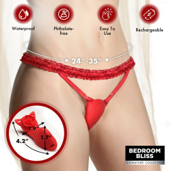 Textured Silicone Panty Vibe w/ Remote