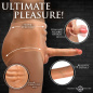 Power Briefs Thrusting & Vibrating Silicone Penis Shorts