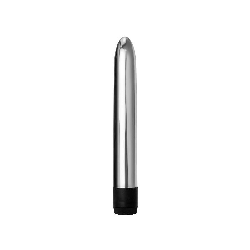 Trinity 7-Inch Slim Silver Vibrator