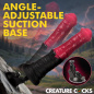 Thrusting Gallop Thrusting & Vibrating Silicone Dildo