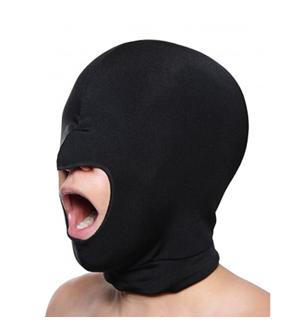 Blow Hole Open Mouth Spandex Hood