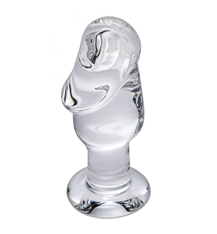Asvini Glass Penis Anal Plug