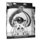 Hinder Breathable Silicone Ball Gag with Nipple Clamps