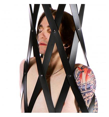 Hanging Rubber Strap Cage