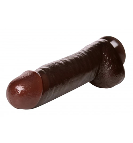 The Forearm Huge Suction Base Dildo (Brown)