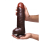 The Forearm Huge Suction Base Dildo (Brown)