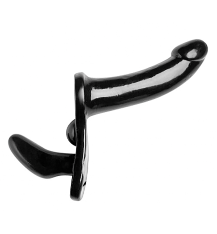 Plena Double Penetration Adjustable Strap on Harness