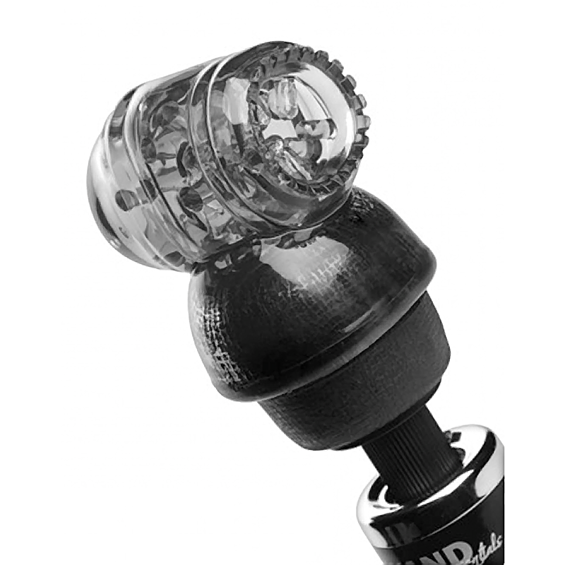 Black Vibra Cup Male Masturbation Wand Attachment