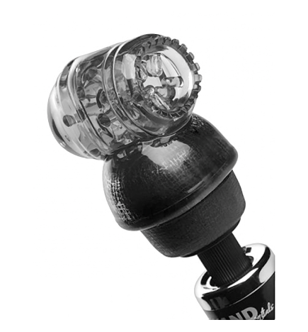 Black Vibra Cup Male Masturbation Wand Attachment