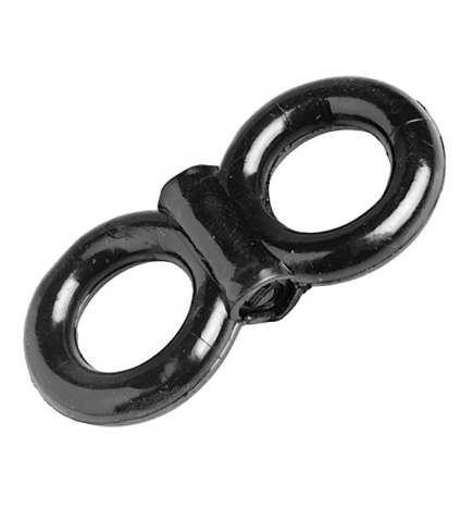 Vibrating Double Cock and Ball Ring