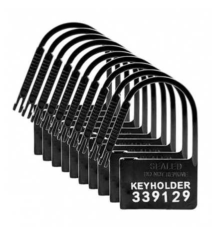 Keyholder 10 Pack Numbered Plastic Chastity Locks