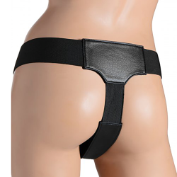 Bella Velvet Lined Elastic Strap On Harness