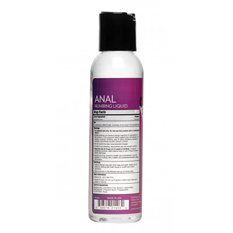 Power Glide Anal Numbing Personal Lubricant - 4 oz.