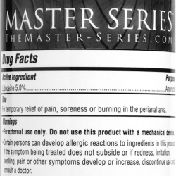Jizz Cum Scented Desensitizing Lube - 8.5 oz