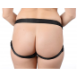 Sutra Fleece-Lined Strap On with Vibrator Pouch