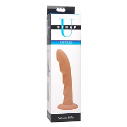 Ripples Silicone Strap On Harness Dildo