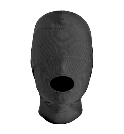 Disguise Open Mouth Hood with Padded Blindfold