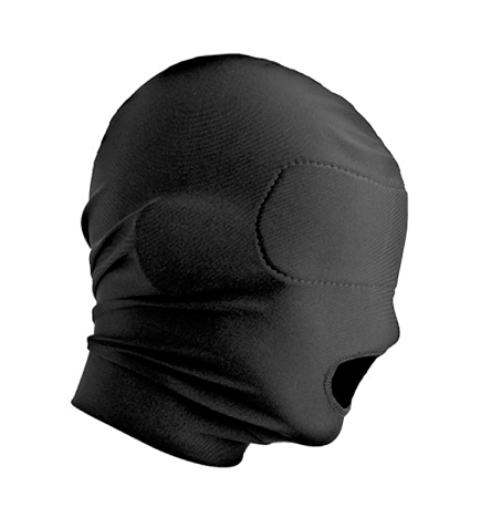 Disguise Open Mouth Hood with Padded Blindfold