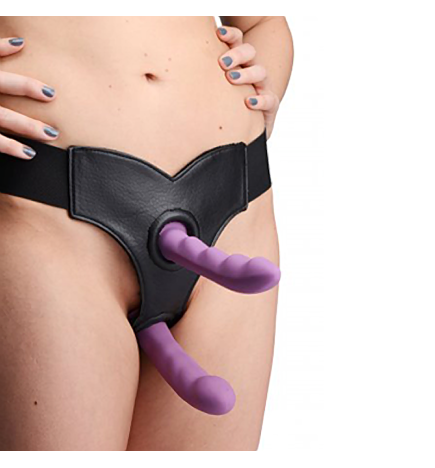 Crave Double Penetration Strap On Harness