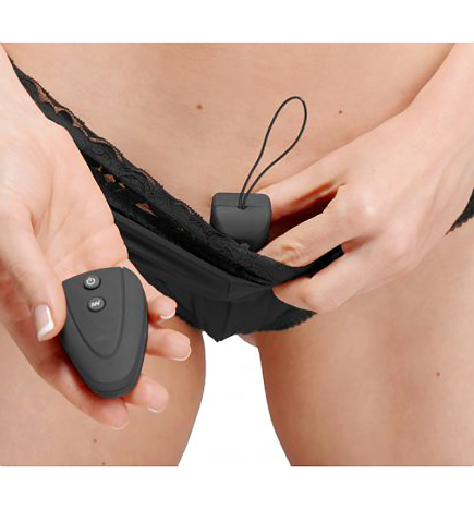 Burlesque 10 Mode Vibrating Panties with Remote
