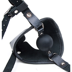 Stockroom K9 Muzzle w/Removable Silicone Ball Gag