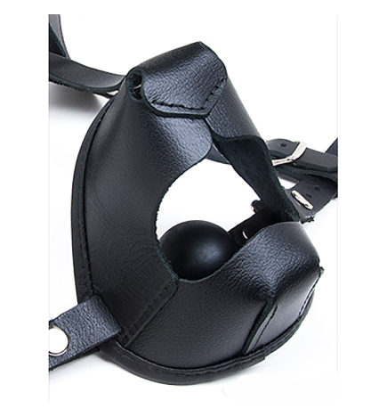 Stockroom K9 Muzzle w/Removable Silicone Ball Gag