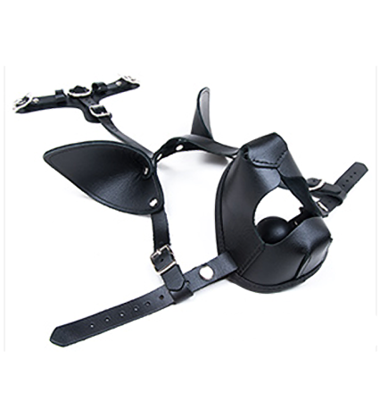 Stockroom K9 Muzzle w/Removable Silicone Ball Gag