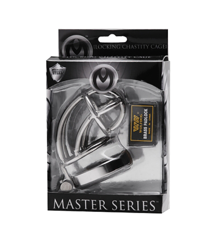 Captus Stainless Steel Locking Chastity Cage
