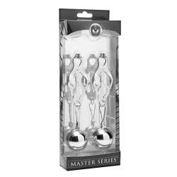 Deviant Monarch Weighted Nipple Clamps