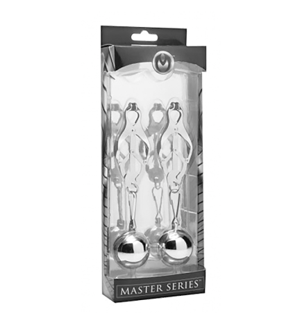 Deviant Monarch Weighted Nipple Clamps