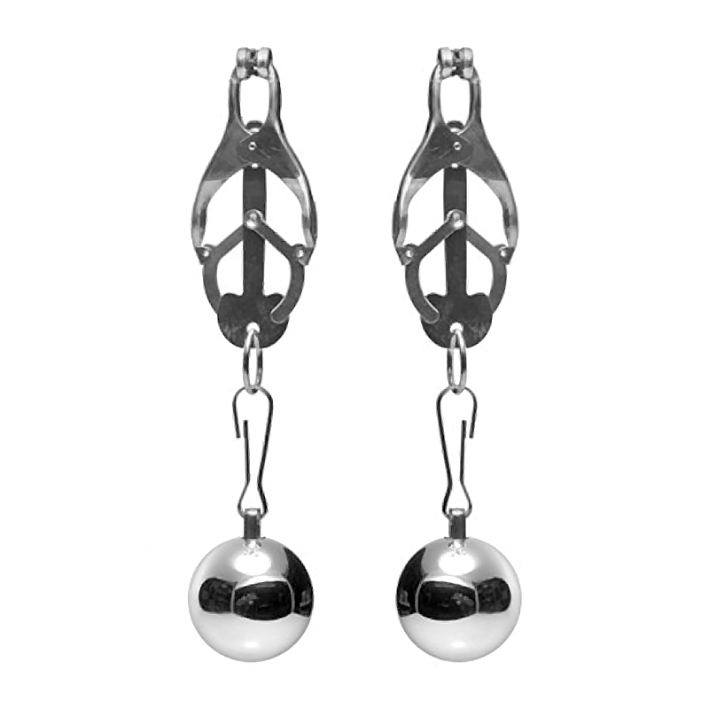 Deviant Monarch Weighted Nipple Clamps Deviant Monarch Weighted Nipple Clamps