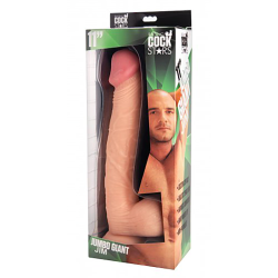 Raging Cockstars Jumbo Giant Jim Huge Realistic Dildo