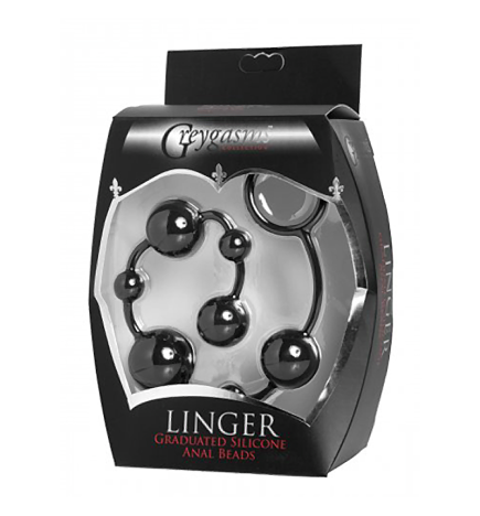 Linger Graduated Silicone Anal Beads