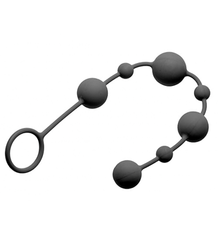 Linger Graduated Silicone Anal Beads