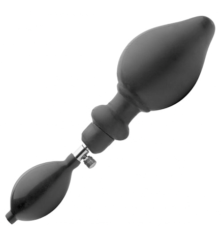 Expander Inflatable Anal Plug with Removable Pump