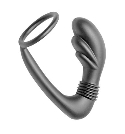 Cobra Silicone P-Spot Massager and Cock Ring