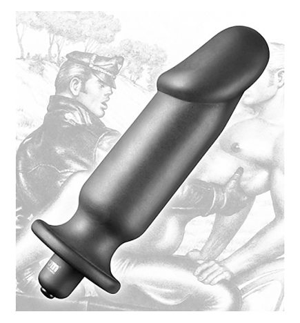 Tom of Finland Silicone Vibrating Anal Plug