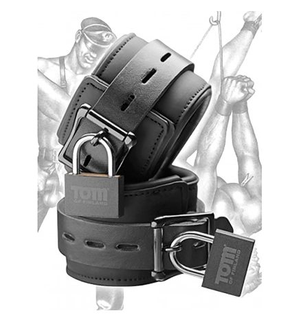 Tom of Finland Neoprene Wrist Cuffs