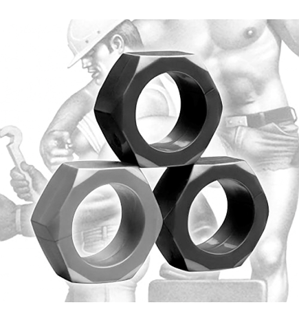 Tom of Finland 3 Piece Cock Nuts