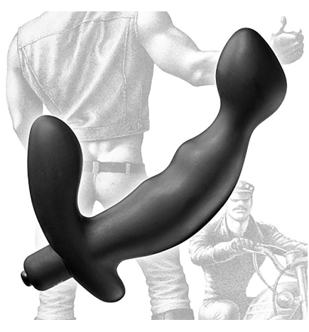 Tom of Finland Silicone P-Spot Vibe