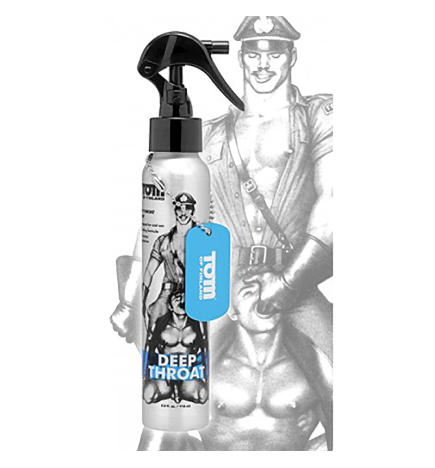 Tom of Finland Deep Throat Spray - 4 oz.