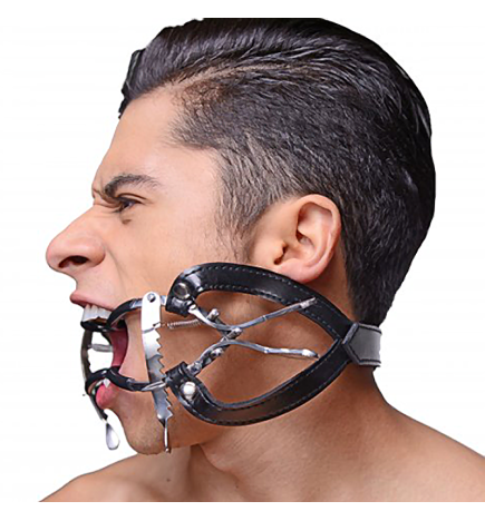 Ratchet Style Jennings Mouth Gag with Strap