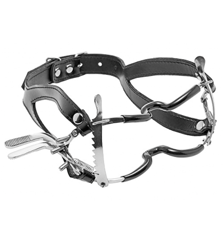 Ratchet Style Jennings Mouth Gag with Strap