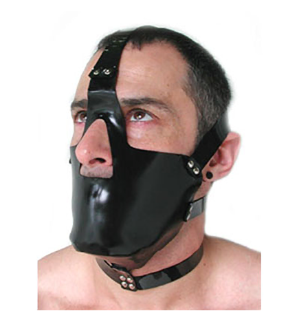 Syren Rubber Head Harness w/Muzzle