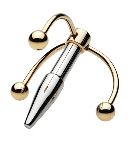 Golden Claw Head Urethral Plug