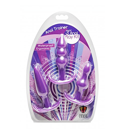 3 Piece Anal Play Kit